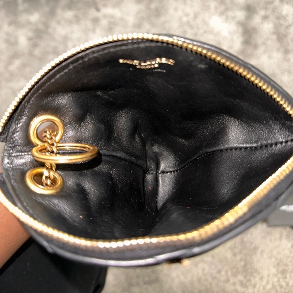 NWT - SADE TRIANGLE COIN PURSE IN LAMBSKIN - Picture 9 of 15